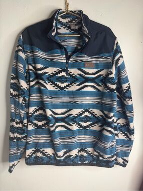 Ariat basis Aztec western 1/4 zip pull over